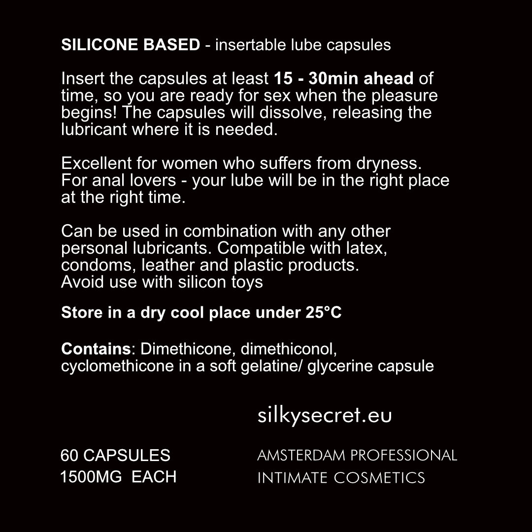 SilkySecret_03 SILKY SECRET - Silicone Lube Capsules - Image 3